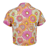 T-shirt met bloemen - Haight soft yellow